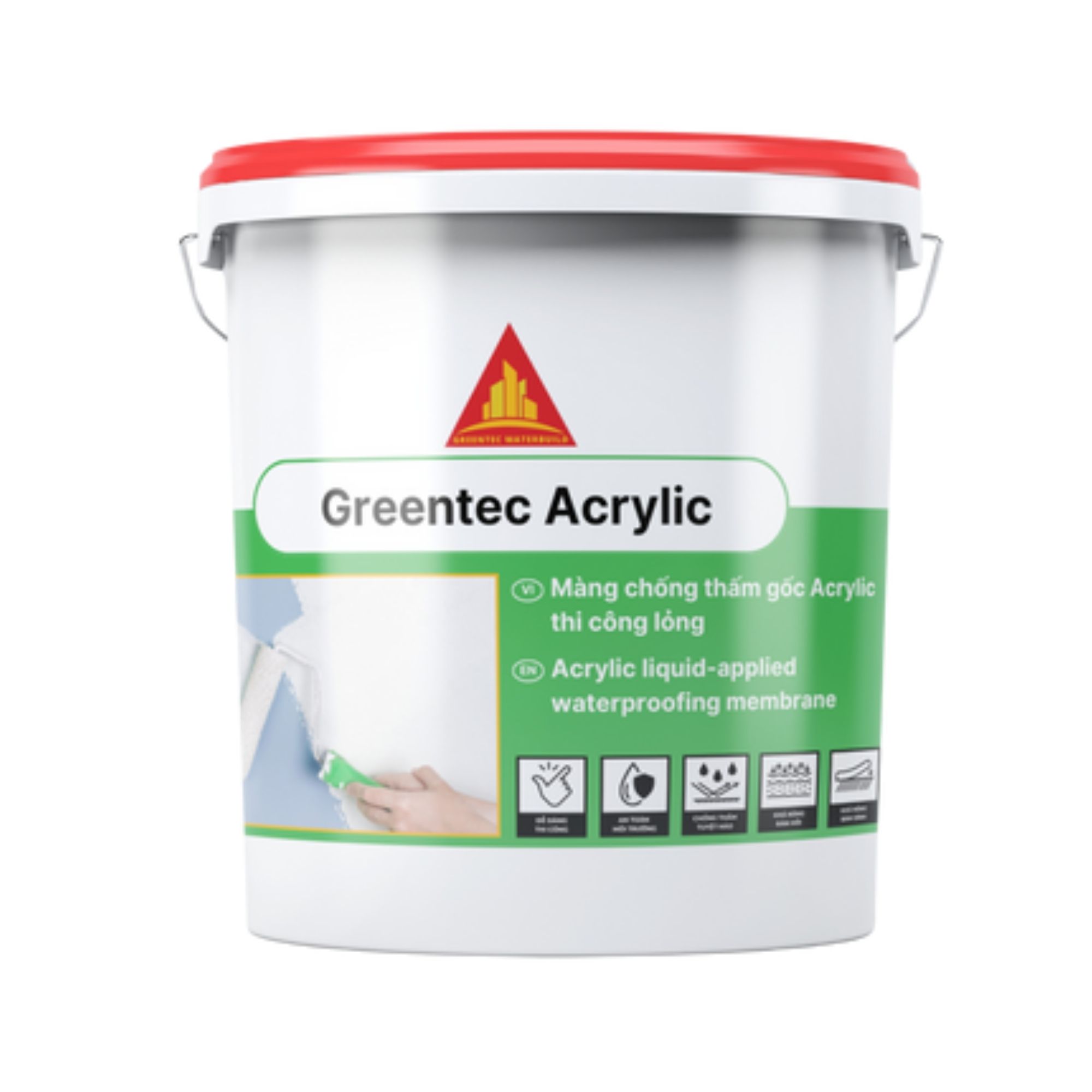 Greentec Acrylic | Chất Chống Thấm Acrylic Gốc Nước