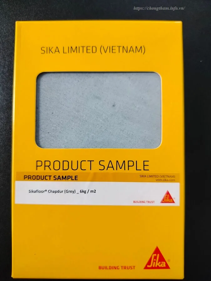 Sika Chapdur® Grey | Chất Làm Cứng Sàn Bê Tông Chống Mài Mòn