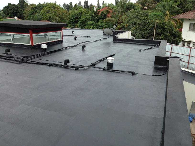 Bề mặt hoàn thiện sau khi thi công GREENTEC MEMBRANE