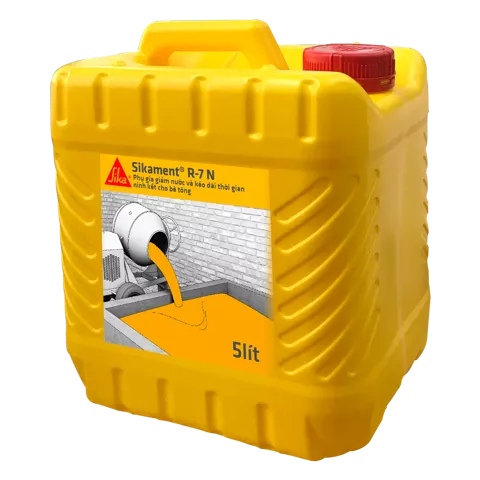 Sikament® R-7 N|Phụ Gia Giảm Nước Kéo Dài Thời Gian Ninh Kết