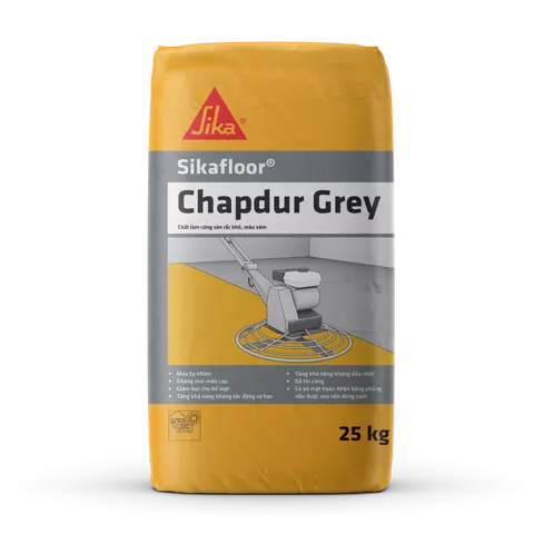 Sika Chapdur® Grey | Chất Làm Cứng Sàn Bê Tông Chống Mài Mòn