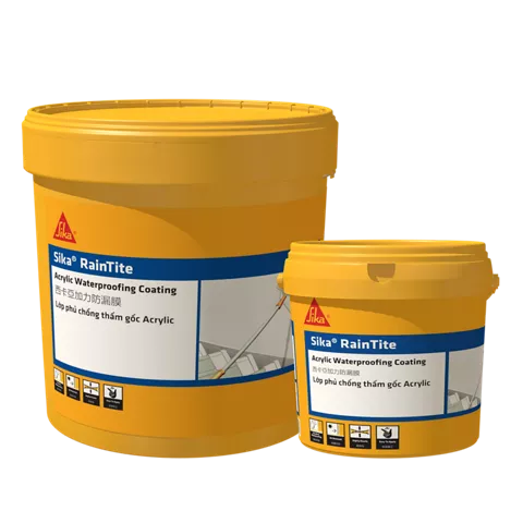 Sika® RainTite | Chống Thấm Gốc Acrylic Kháng Tia UV
