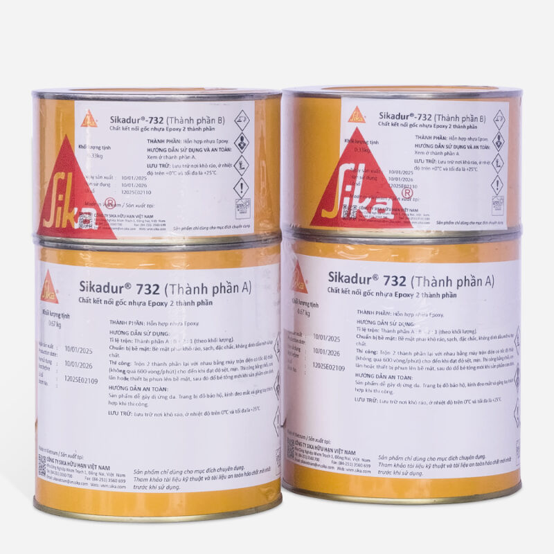 Sikadur®-732 | Chất Kết Nối Epoxy Liên Kết Bê Tông