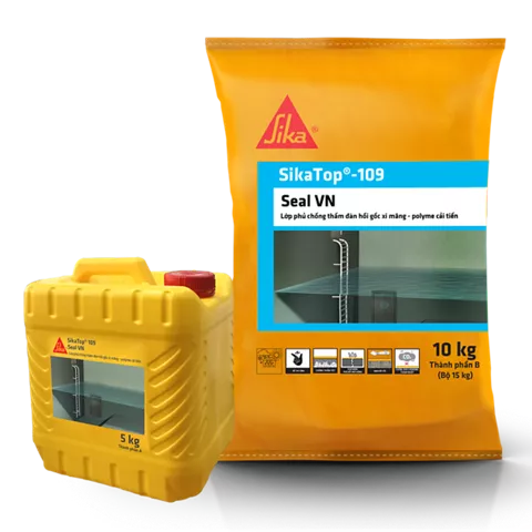 SikaTop®-109 Seal VN |Chống Thấm Gốc Xi Măng Polymer Đàn Hồi&nbsp;