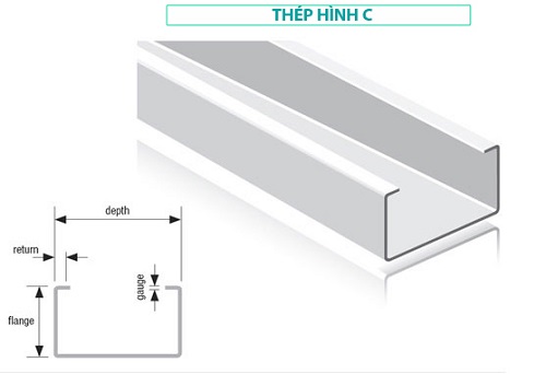 THÉP HÌNH CHỮ C